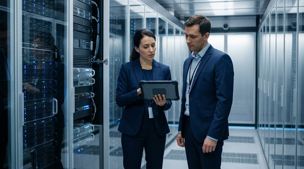 Information security control assessment and data asset protection audit for enterprise data center facilities.